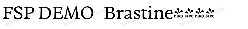 FSP DEMO   Brastine字体转换